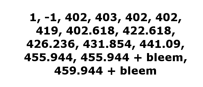 No. I did *not* mean arbitrary sequence.