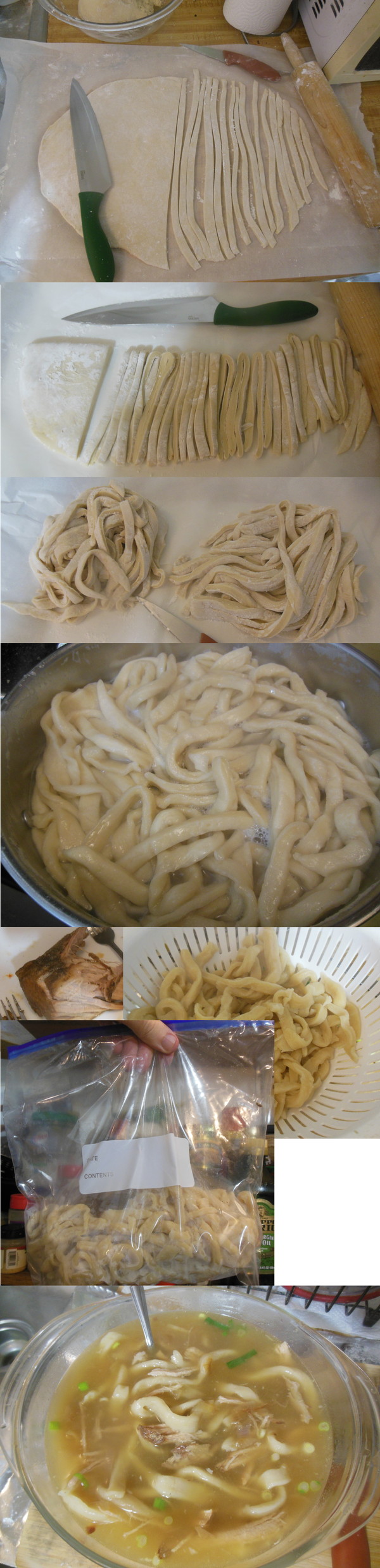 Udan Ish Noodles From Flour Pulledpork Caramelizedonion Soup